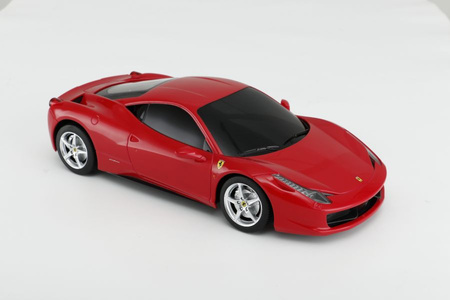 RASTAR Zdalnie sterowany Ferrari 458 Italia czerwony R/C 1:18