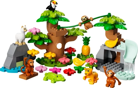 LEGO DUPLO Town - Dzikie zwierzęta Ameryki Południowej 10973