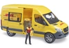 BRUDER 02671 MB Sprinter DHL z figurką kuriera i z akcesoriami