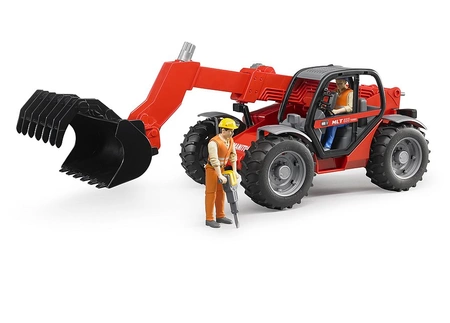 BRUDER Teleskopowa ładowarka Manitou MLT 633