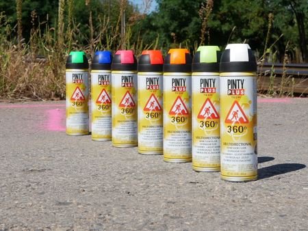 PintyPlus Farba do znakowania fluorescencyjna 360º WHITE