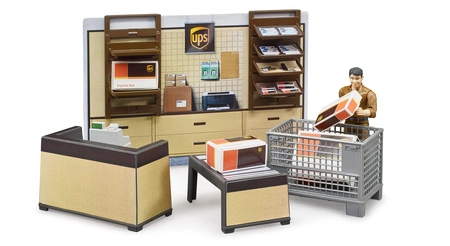 BRUDER 62250 Centrum logistyczne UPS