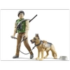 BRUDER Figurka leśnika z psem 62660