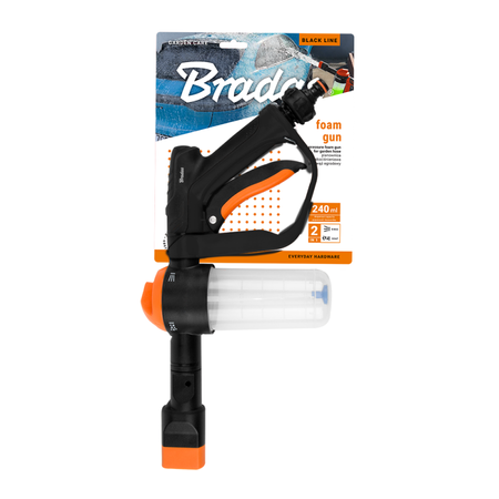 BRADAS BLACK LINE pianownica niskociśnieniowa do węża ogrodowego