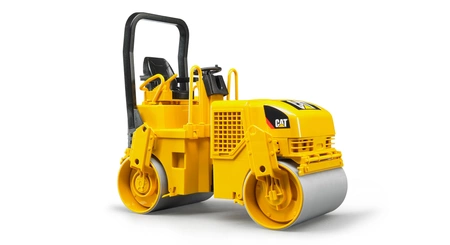 BRUDER 02433 Sprzężony walec wibracyjny Caterpillar