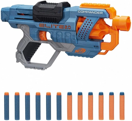 Hasbro Wyrzutnia Blaster Nerf Elite 2.0 Commander+ 12 strzałek