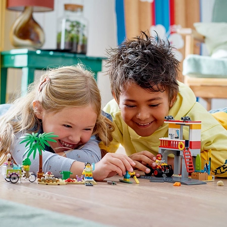 LEGO City - Stanowisko ratownicze na plaży 60328