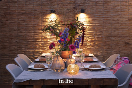 IN-LITE Oprawa ścienna BIG CUBID WHITE