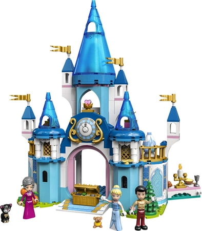 LEGO Disney Princess - Zamek Kopciuszka i księcia z bajki 43206