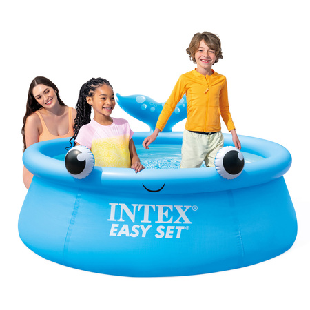 INTEX Basen ogrodowy rozporowy dla dzieci 183 x 51 cm wieloryb