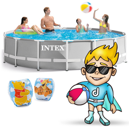 INTEX 26726 Basen ogrodowy stelażowy 457 x 122 cm 21w1