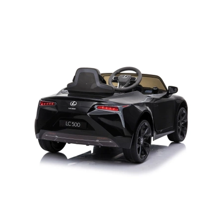 Pojazd na akumulator Lexus LC500 czarny dla dzieci