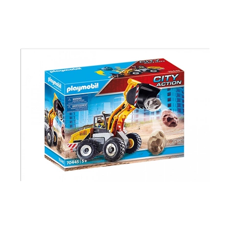 Playmobil Zestaw z figurkami City Action 70445 - ładowarka kołowa