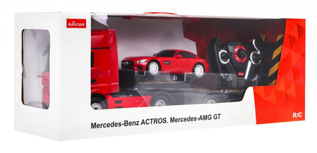 RASTAR Autko R/C Mercedes Benz Actros z Naczepą 1:26 Mercedes Benz