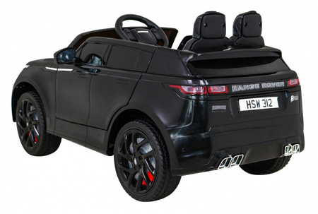 Range Rover Velar na akumulator czarny + Pilot + EVA + Wolny Start + MP3 LED