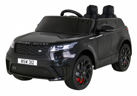 Range Rover Velar na akumulator czarny + Pilot + EVA + Wolny Start + MP3 LED