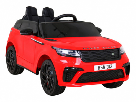 Range Rover Velar na akumulator czerwony + Pilot + EVA + Wolny Start + MP3 LED