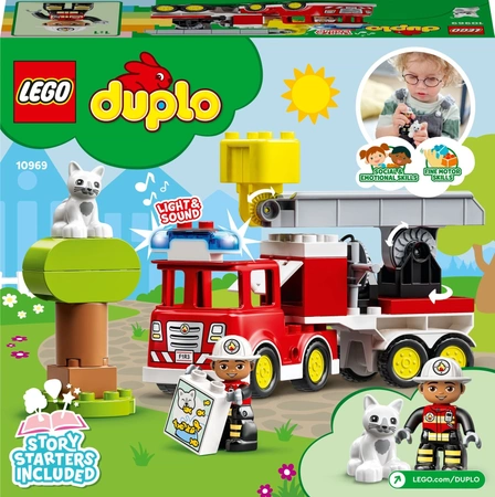 LEGO DUPLO Town - Wóz strażacki 10969