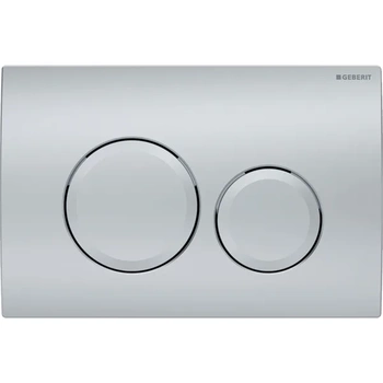 GEBERIT Przycisk uruchamiający Delta20, przedni, chrom-mat 115.127.46.1