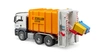 BRUDER 03762 MAN TGS Śmieciarka pomarańczowa