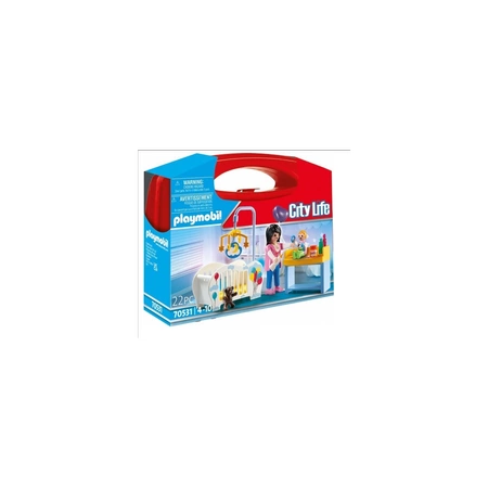 Playmobil Zestaw City Life 70531 Skrzyneczka Pokój niemowlaka