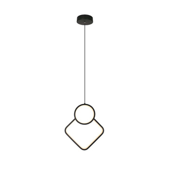 V-TAC Lampa wisząca 12W LED czarna VT-7917 / 1300lm