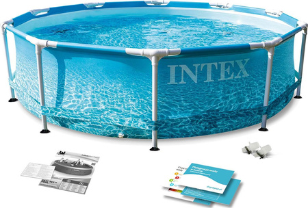 INTEX  Basen stelażowy 305 x 76 cm 5w1