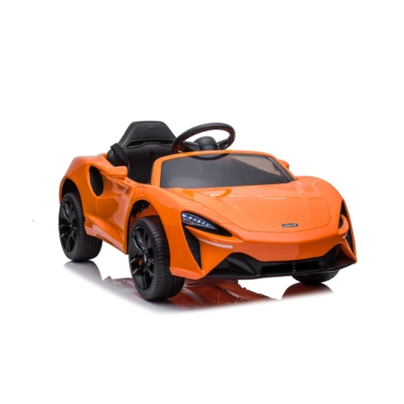 Pojazd na akumulator Mclaren Artura pomarańczowy dla dzieci