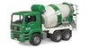 BRUDER MAN TGA Betoniarka biało - zielona 02739