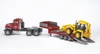 BRUDER 02813 MACK z naczepą i koparko-ładowarką JCB