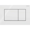 GEBERIT Przycisk uruchamiający Sigma30, przedni, biały-chrom bł.-biały 115.883.KJ.1