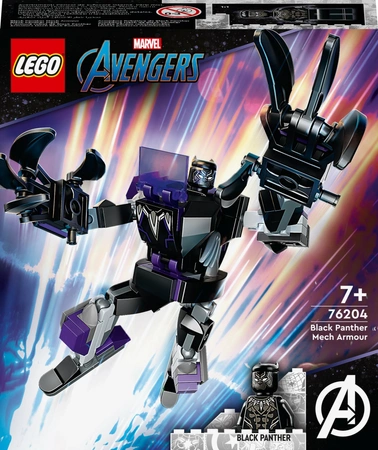 LEGO Super Heroes - Mechaniczna zbroja Czarnej Pantery 76204