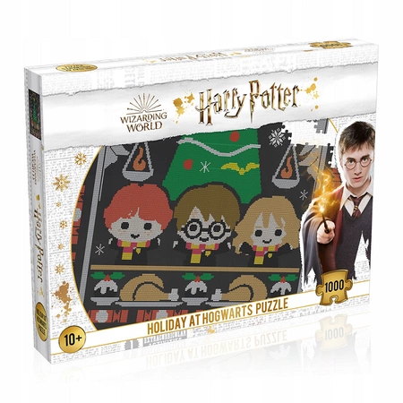 WINNING MOVES Puzzle 1000 elementów Harry Potter Holiday at Hogwarts