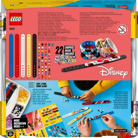 LEGO DOTS - Miki i przyjaciele - mega zestaw bransoletek 41947