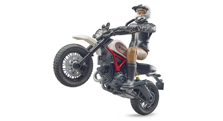 BRUDER 63051 Scrambler Ducati Desert Sled z kierowcą