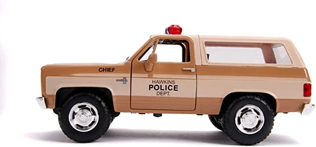 Auto Chevy K5 1980 Stranger Things Police 1:24