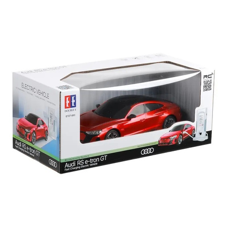 DOUBLE EAGLE Audi RS e-tron GT RC czerwony/niebieski D0-E727