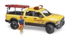 BRUDER 02506 Auto Dodge RAM 2500 Power Wagon ratownictwa wodnego z akcesoriami