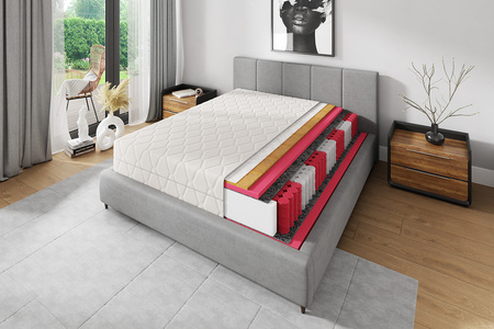 ADAMS Materac kieszeniowo-piankowy PRESTIGE SLEPP 80x200 cm