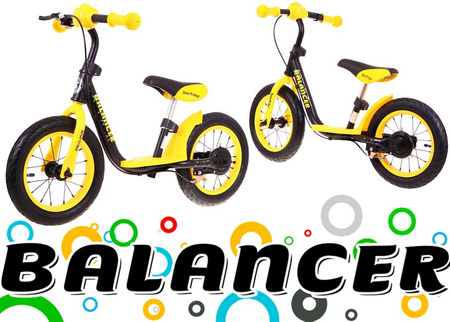 Spor-Trike Rowerek Biegowy Balancer żółty