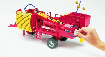 BRUDER 02130 Kombajn ziemniaczany Grimme