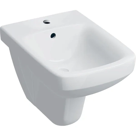 Selnova Square Bidet wiszący, B35cm, H35.5cm, T53cm, z przelewem, z otworem na baterię