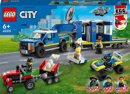 LEGO City - Mobilne centrum dowodzenia policji 60315