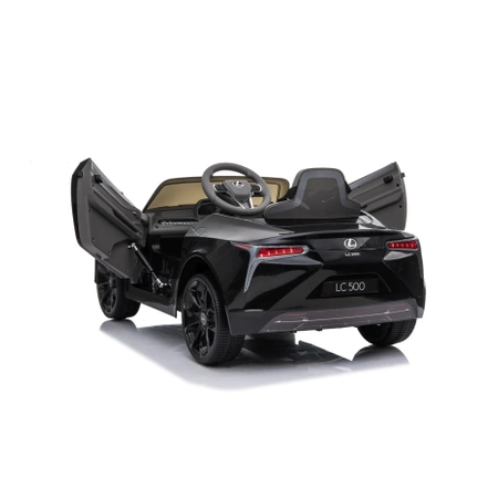 Pojazd na akumulator Lexus LC500 czarny dla dzieci
