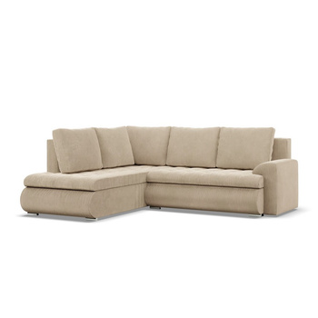 ADAMS Narożnik FORESTA z otomaną POSO 100 beżowy