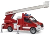 BRUDER 02673 MB Sprinter Straż pożarna z drabiną obrotową, pompą i modułem światło + dźwięk
