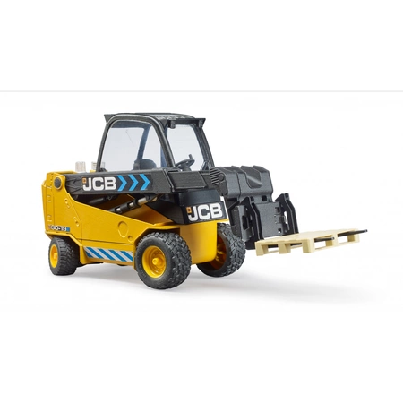BRUDER JCB Wózek z ładowaczem teleskopowym plus paleta 02512