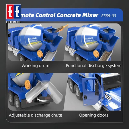 DOUBLE EAGLE Freightliner 114SD betoniarka RC DO-E558