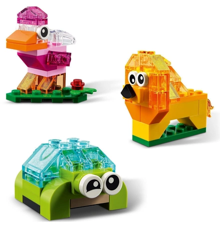 LEGO Classic - Kreatywne przezroczyste klocki 11013
