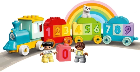 LEGO DUPLO - Pociąg z cyferkami - nauka liczenia 10954